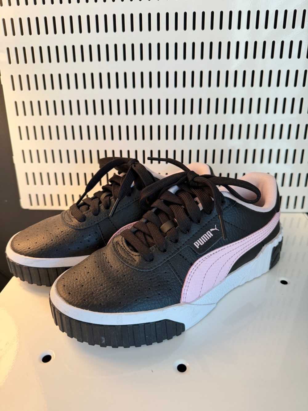 Puma Cali Black Pearl Pink Sneakers